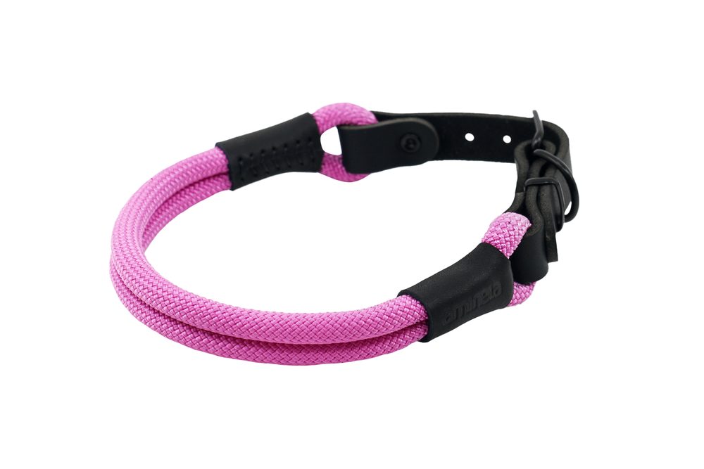 Aminela FERRATA lanový obojek - Růžová