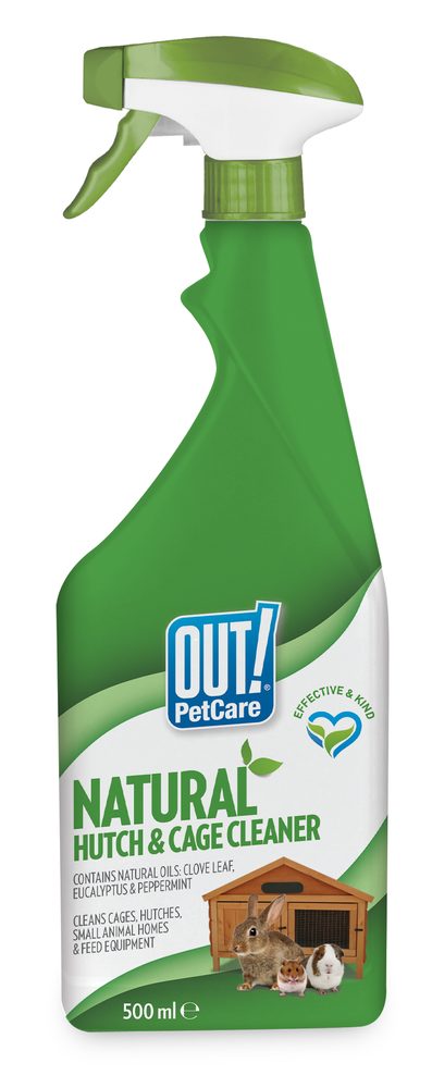 OUT! čistič klecí a vybavení pro hlodavce 500ml