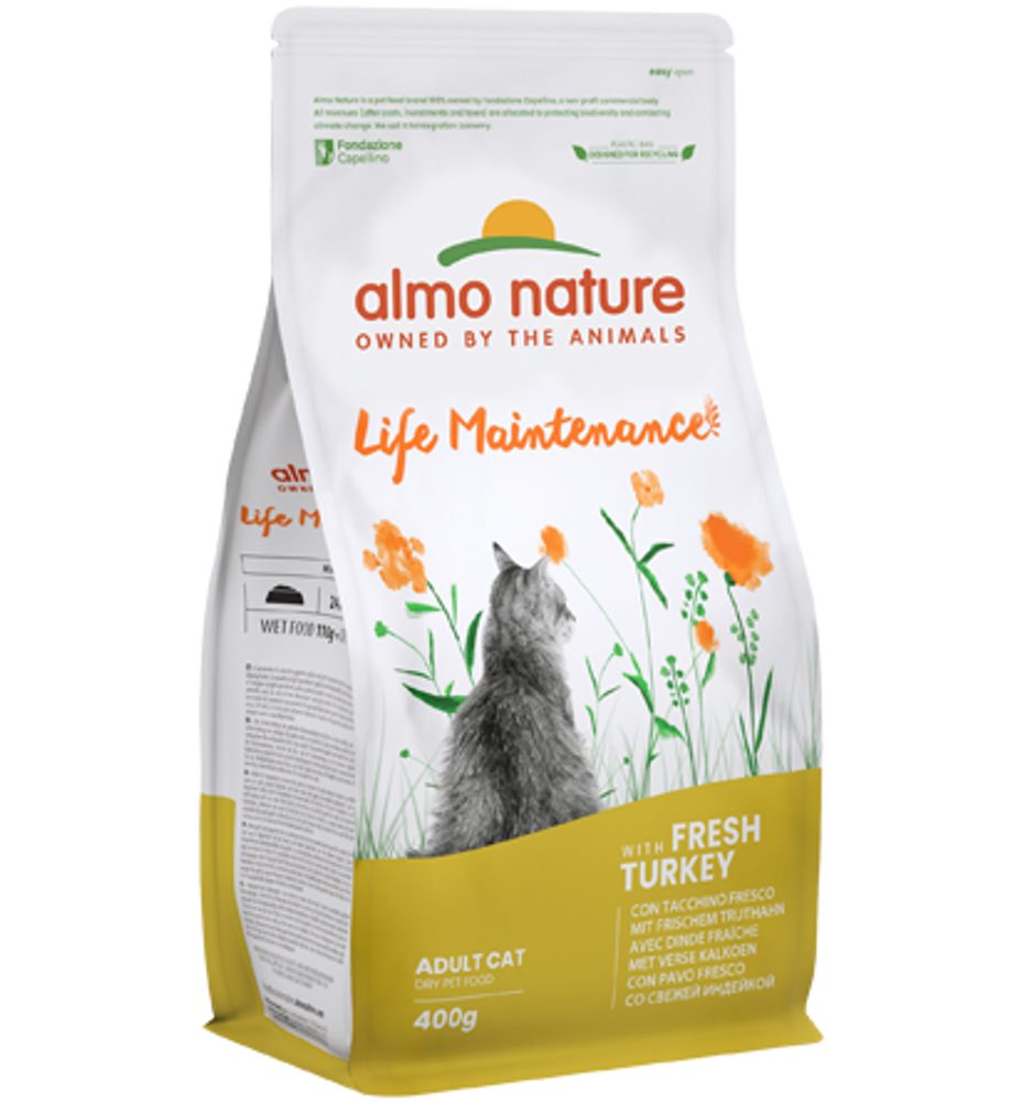 Almo Nature Life Maintenance - s čerstvou krůtou 400g