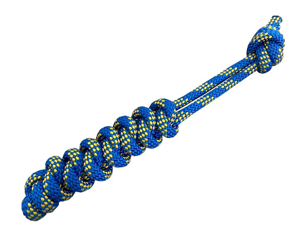 BAFPET Pešek HAMER, pletýnka - Modrá