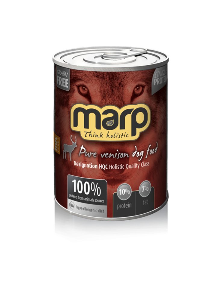 Marp Holistic Marp Venison konzerva pro psy se zvěřinou 400g