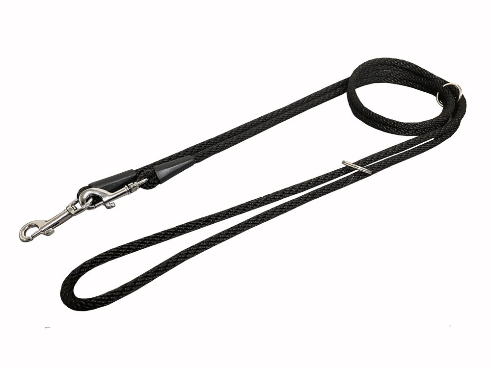 BAFPET Lanové přepínací vodítko SPIRÁLA 10mm - Černá