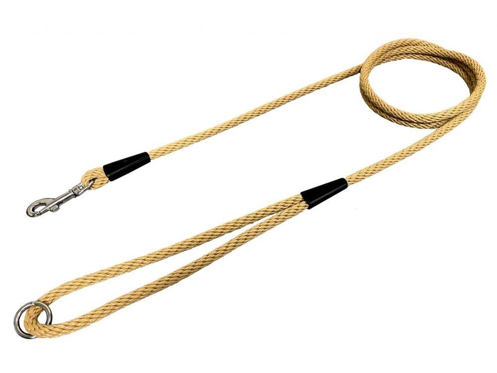 BAFPET Vodítko lano, SPIRÁLA JEDNOBAREVNÁ - Bílá VÝPRODEJ SLEVA 20%