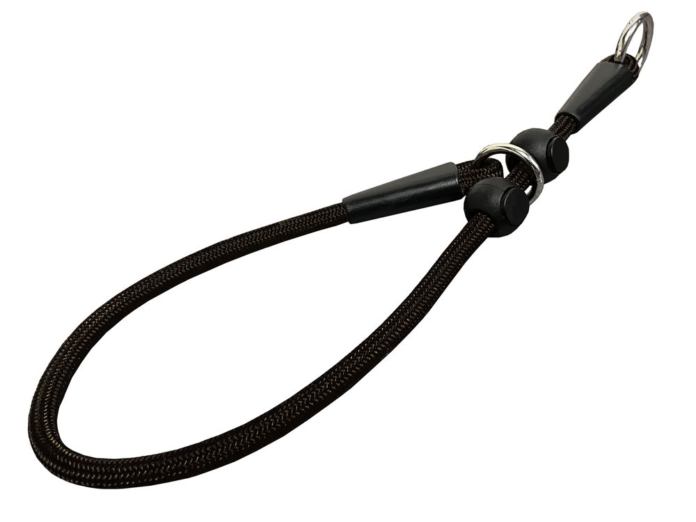 BAFPET Obojek polostahovací - lano - Černá - Černá - 6mm x 60cm 15145