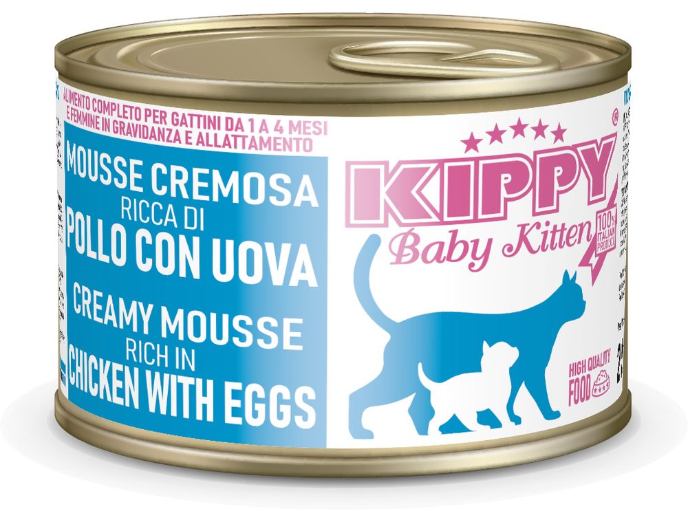 Kippy Baby Kitten krémová pěna s kuřetem pro kočky 200g
