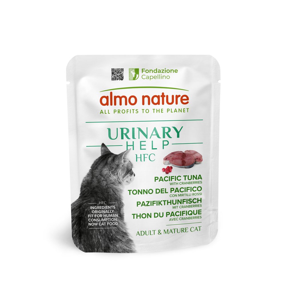 Almo Nature HFC Urinary Help - pacifický tuňák s brusinkami 50g