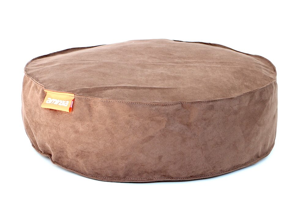Aminela Kulatý pelíšek Aminela Full comfort 60/15cm hnědá