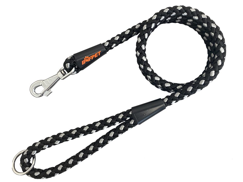 BAFPET Lanové vodítko UZLÍK 14mm - Šedá