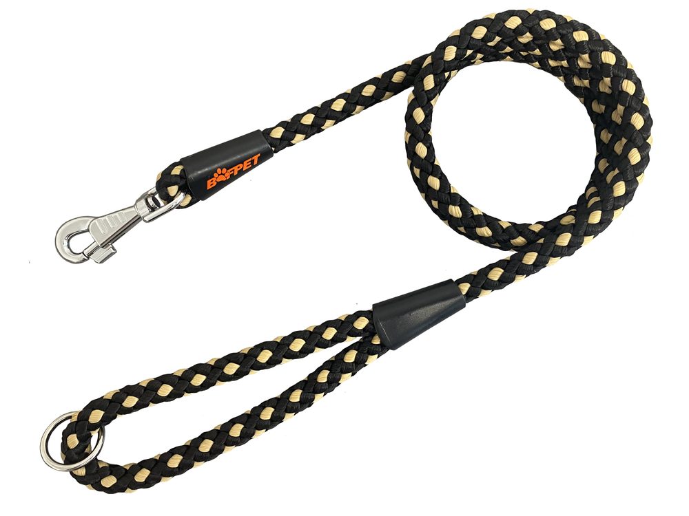 BAFPET Lanové vodítko UZLÍK 14mm - Béžová