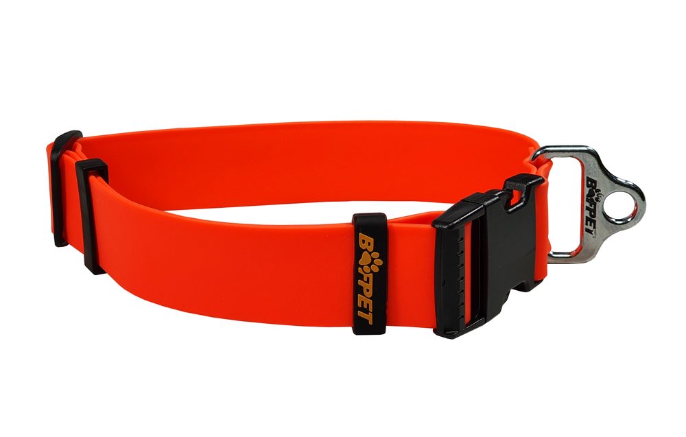 BAFPET Obojek POLYTRACE - Oranžová - 20mm x 33-51cm