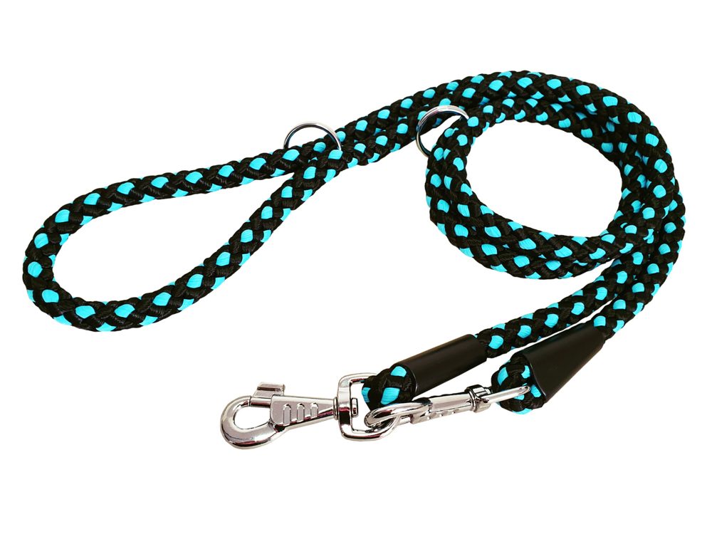 BAFPET Lanové přepínací vodítko UZLÍK 14mm - Světle modrá