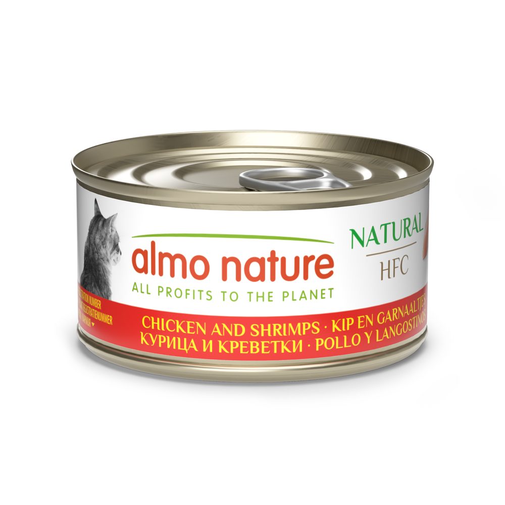 Almo Nature HFC Natural - Kuře a krevety 70g