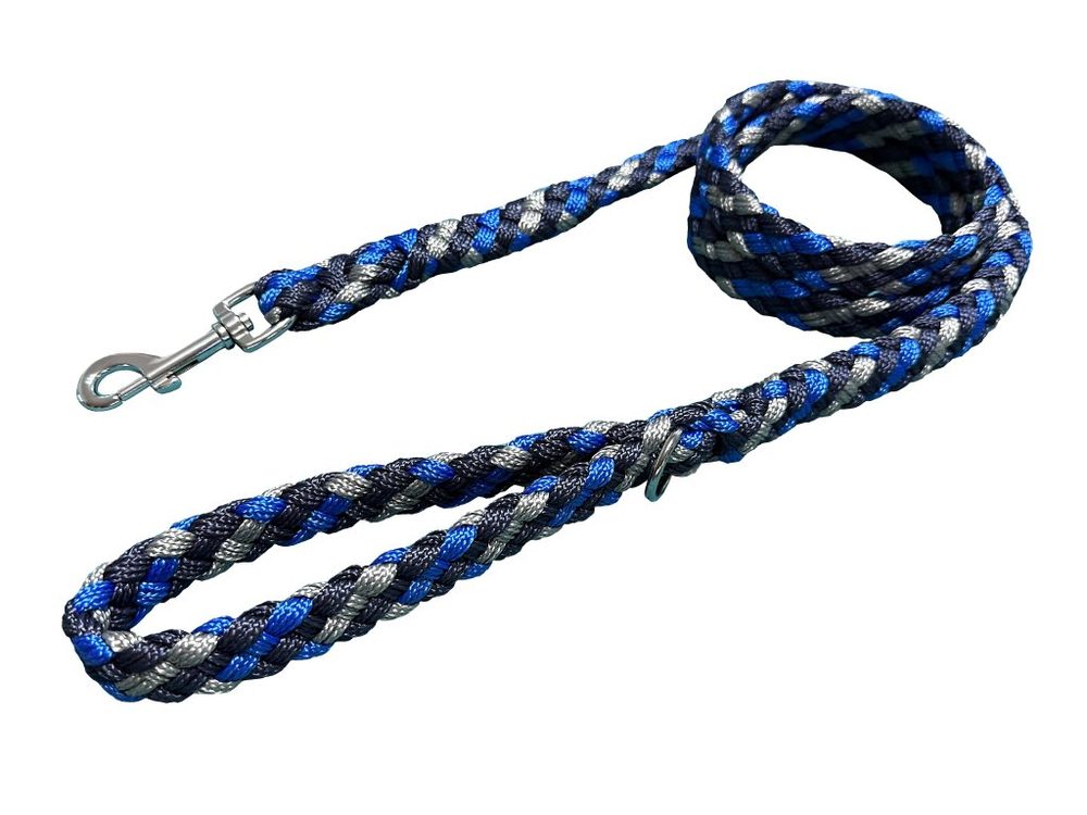 BAFPET Lanové vodítka pletené MINIHUGO - Modrá