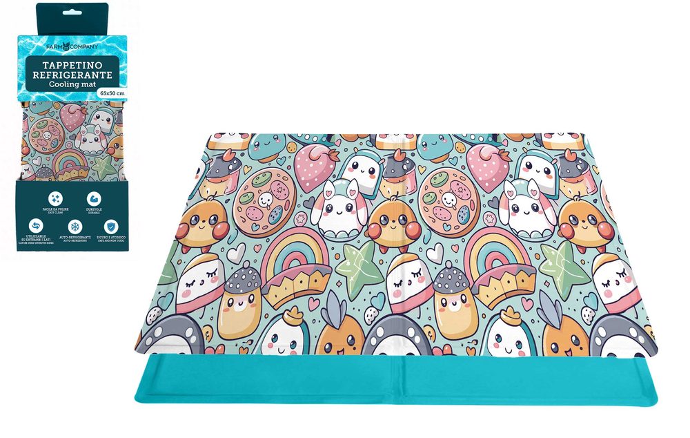 Farm Company chladící podložka Kawaii XL 90x50 cm