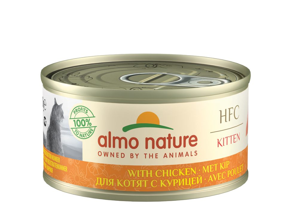 Almo Nature HFC Natural Kuřecí pro koťata 70g