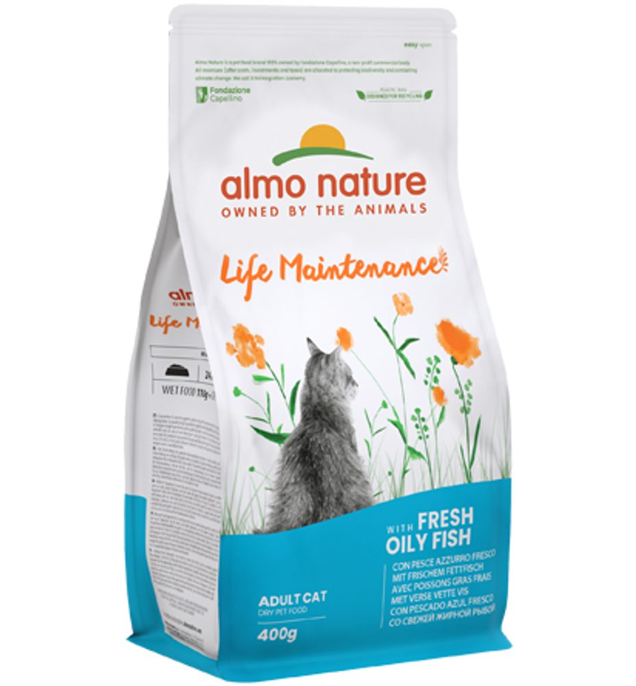 Almo Nature Life Maintenance - Tučné ryby 400g