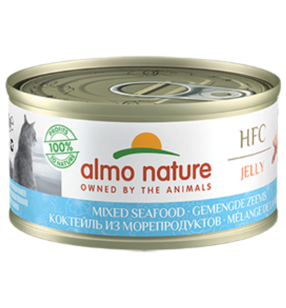 Almo Nature HFC Jelly - Mořské plody 70g