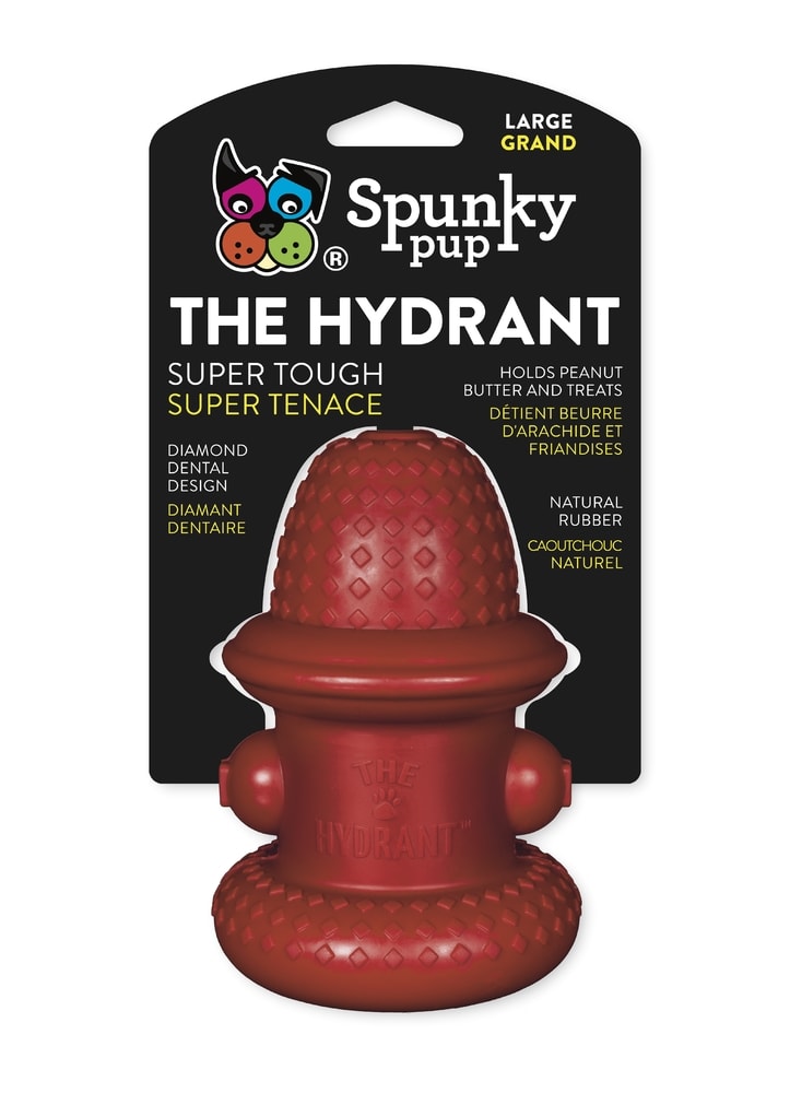 Spunky Pup Hydrant ze 100% přírodní gumy Spunky Pup 13cm