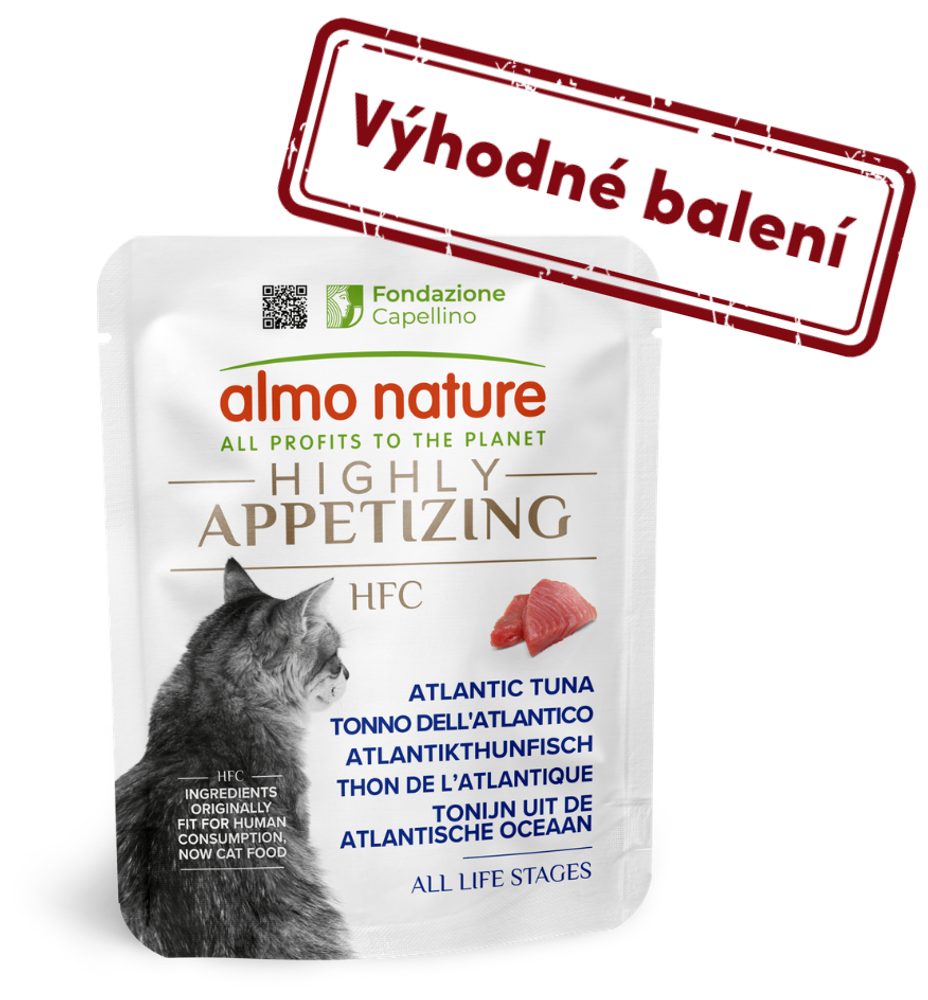 Almo Nature HFC Highly Appetizing - Atlantský tuňák 24x50g