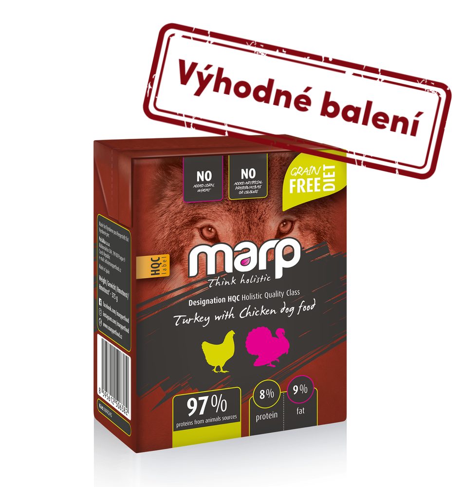 Marp Holistic krůta s kuřetem tetrapak 12x375g