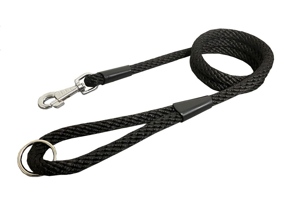 BAFPET Lanové vodítko SPIRÁLA 14mm - Černá