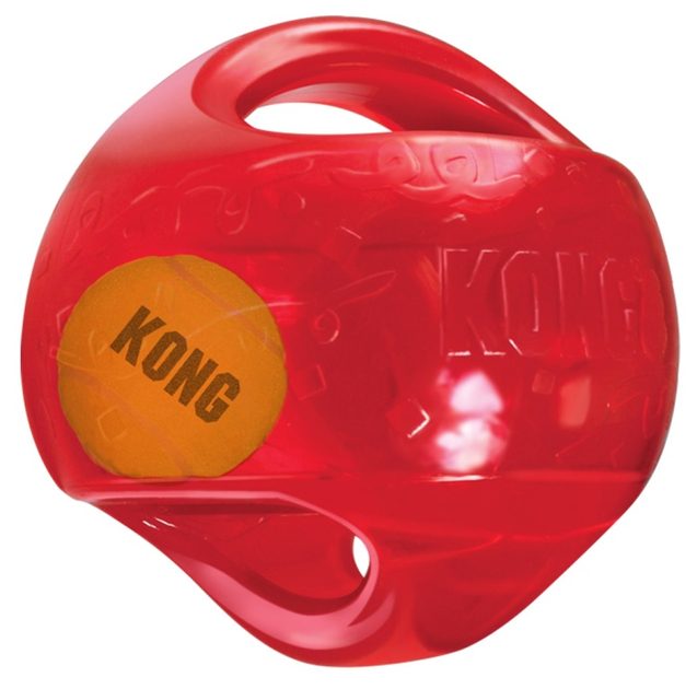 Kong Jumbler hračka pro psy gumový míč M/L 14cm - Kong - Hračky pro psy -  Pro psy - Krmiva-pucalka.cz