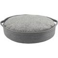 Nobby NOLA polštář pro psy šedý s úchyty 45x10cm SLEVA 20% VÝPRODEJ