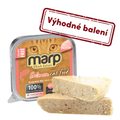 Marp Salmon vanička pro kočky s lososem 16x100g