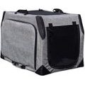 Nobby multifunkční nylonový box L kennelka EXTEND do 25 kg šedá