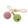 Farm Company kaučukový balon na konopném laně 24cm