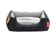 AMINELA PELÍŠEK S POLŠTÁŘEM M ČERNÁ/ŠEDÁ 70X60CM - PELÍŠKY PRO PSY