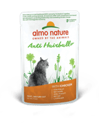 ALMO NATURE HOLISTIC ANTI HAIRBALL - S KUŘECÍM 70G - KONZERVY PRO KOČKY