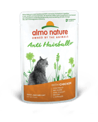 ALMO NATURE HOLISTIC ANTI-HAIRBALL - KUŘE 70G - KONZERVY PRO KOČKY