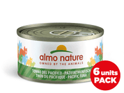 ALMO NATURE HFC NATURAL - MEGAPACK PACIFICKÝ TUŇÁK 6X70G - KONZERVY PRO KOČKY