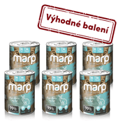 MARP VARIETY SINGLE KRÁLÍK KONZERVA PRO PSY 6X400G - KONZERVY PRO PSY