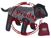 NOBBY PROŠÍVANÁ VESTA LIGHT PRO PSA OBOUSTRANNÁ ŠEDÁ / ČERVENÁ 26CM SLEVA 50% VÝPRODEJ - OBLEČKY PRO PSY