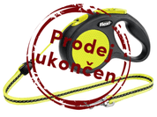 FLEXI NEON LANKOVÉ VODÍTKO M 5M DO 20KG - VODÍTKA PRO PSY