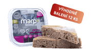 MARP NATURAL PLUS VANIČKA PRO PSY KRŮTÍ S LOSOSEM 12X150G - KONZERVY PRO PSY