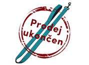 NOBBY CLASSIC REFLECT SOFT VODÍTKO NEOPRÉN 120CM / 15-20MM TYRKYSOVÁ - VODÍTKA PRO PSY