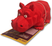 HRAČKA MULTIPET ORIGAMI PALS CHROCHTAJÍCÍ HROCH LATEX 20,5 CM - HRAČKY PRO PSY