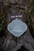 AMARAGO SILIKONOVÁ SKLÁDACÍ MISKA 1000ML - ŠEDÁ - MISKY PRO PSY