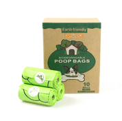 EKOLOGICKÉ PYTLÍKY NA PSÍ EXKREMENTY AMINELA 10KS + ZÁSOBNÍK - HYGIENA