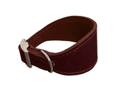 KOŽENÝ OBOJEK VIPET - HNĚDÁ - OBOJKY PRO PSY