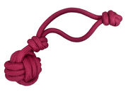 PEŠEK HAMER, KULATÝ - BORDÓ - HRAČKY PRO PSY