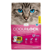 INTERSAND KOČKOLIT ODOUR LOCK - VŮNĚ DĚTSKÝ PUDR 12KG - HYGIENA A KOČKOLIT