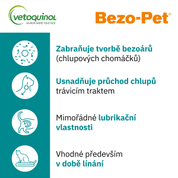 VETOQUINOL BEZO-PET GEL PROTI TRICHOBEZOÁRŮM 120 G - DOPLŇKY PRO KOČKY