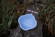 AMARAGO SILIKONOVÁ SKLÁDACÍ MISKA 1000ML MODRÁ - MISKY PRO PSY