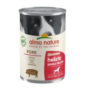 ALMO NATURE - 100% SINGLE PROTEIN - VEPŘOVÁ 400G - STARÉ - KONZERVY PRO PSY