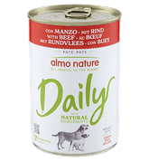 ALMO NATURE DAILY MENU - S HOVĚZÍM 400G - KONZERVY PRO PSY
