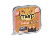 MARP SALMON VANIČKA PRO KOČKY S LOSOSEM 100G EXP 09/2023 10KS + 20KS ZDARMA - VÝPRODEJ